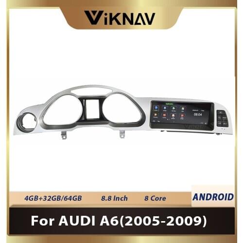 8.8 inch Android Car GPS Navigation for-Audi A6 2010-2011 multimedia player Auto GPS head unit radio tape recorder