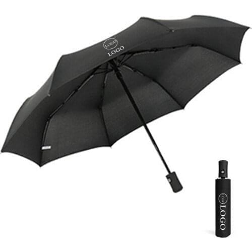 Car Styling Three-fold Double Layer Umbrella Windproof Automatic Sun Beach Umbrella for Mercedes Benz Accessories