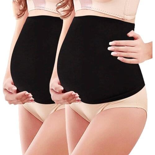 Pregnant Womens High-end Charm Waist Support Belt Stomach Seamless Pregnancy Maternity Underwear Elastic