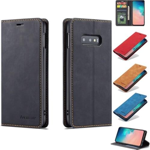 Flip Case for Samsung S21 S20 Ultra S10E S20 FE S10 5G S7 Edge Dirt-resistant For Galaxy S21 S20 S9 S8 S7 Plus Wallet Cover