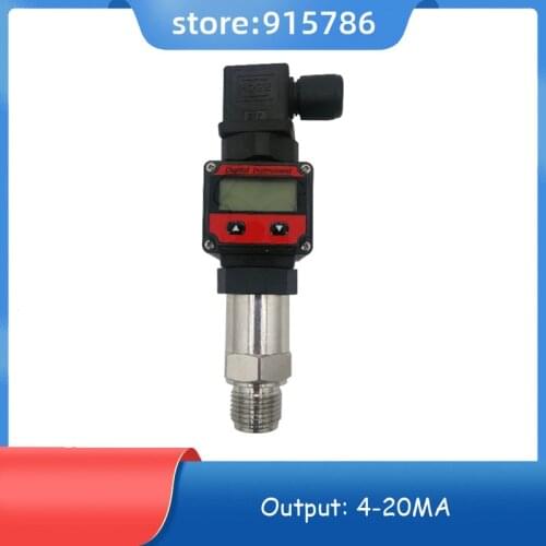 4-20MA Digital Display Pressure Transmitter Diffusion Silicon Pressure Transmitter Constant Pressure Water Supply Sensor G1/4