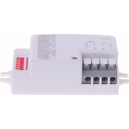 BGEKTOTH AC 220V-240V/50Hz Microwave Radar Sensor Body Motion Detector For LED Light 1A60494