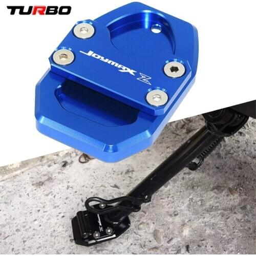 New For SYM JOYMAX Z300 JOYMAXZ300 Z 300 Motorcycle CNC Kickstand Foot Side Stand Extension Pad Support Plate Enlarge Stand