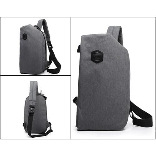 Polyester Unisex Casual Chest Pack Zipper Fashion Shoulder Laptop Messenger Bag Case for Teclast X98 Air III Tablet PC