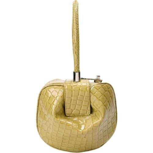 Luxury Brand Female Handbag High Quality Leather Shoulder Bags for Women Fashion Dumpling Bag Designer Round Bag and Purse