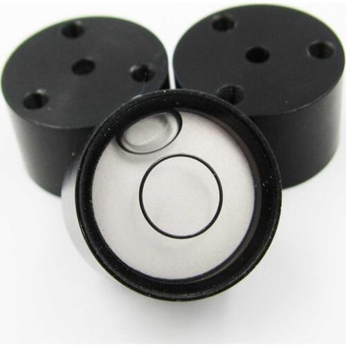 QASE 18*12MM Spirit Level Alloy Metal Shell Horizontal Instrument for Total Station Theodolite Level Accessories 1PC