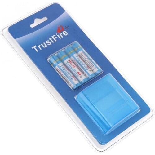 TrustFire AAA 1.2V 1150mAh Ni-MH Battery Rechargeable NiMH Batteries with Low Self-discharge + Battery Storage Box Case