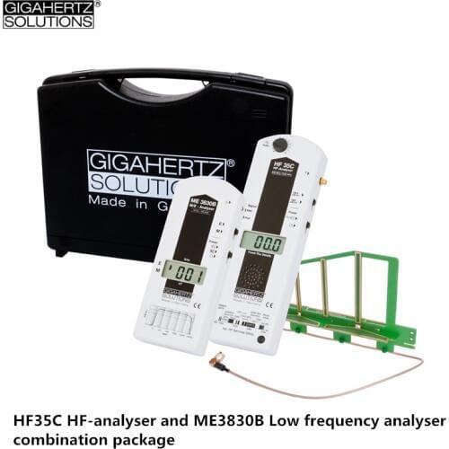 Genuine recommend GIGAHERTZ HF35C HF-analyser and ME3830B low frequency electromagnetic radiation Detector combination package