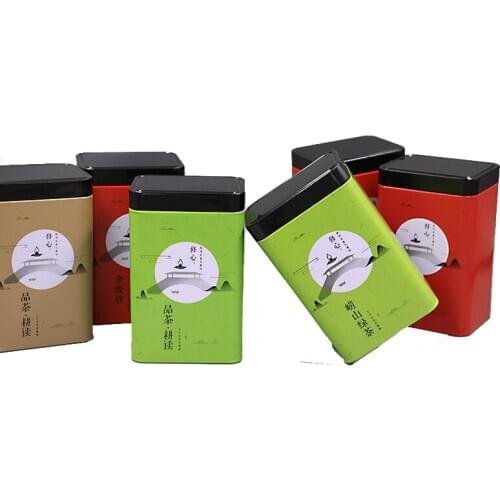 Xin Jia Yi Packaging Tin Can For Powder Milk Good Quality Cooking Oil Tin Can Rectangle Shape Caviar Tin Can Container