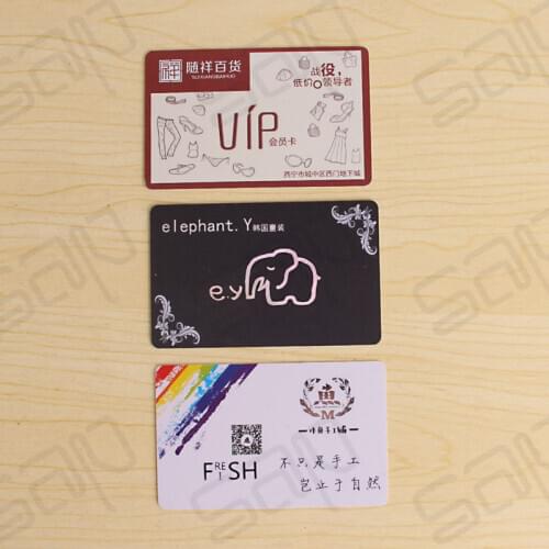 1000/box promotion printed pvc id card custom