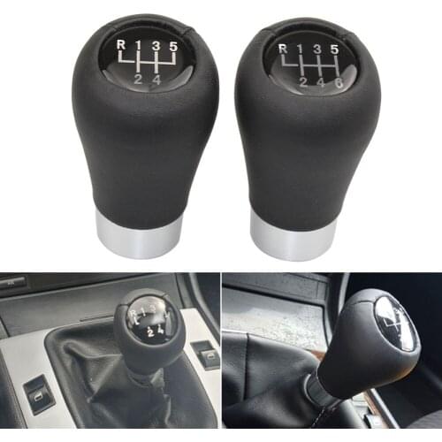 5/6 Speed Gear Shift Knob Shift Stick Replacement Knob Lever Handle Head For BMW 3 1 M Performance E90 E87 car accessories
