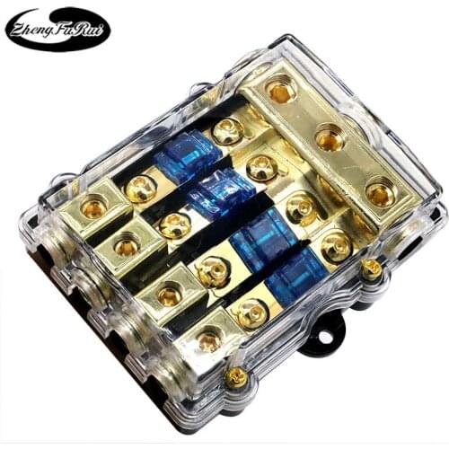 Car audio modified mini one point four fuse holder fuse insurance liner fuse splitter one out of four