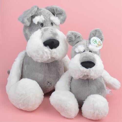 35-50cm Schnauzer Dog Stuffed Plush toy, Cute Baby/ Kids Gift Plush Doll Free Shipping