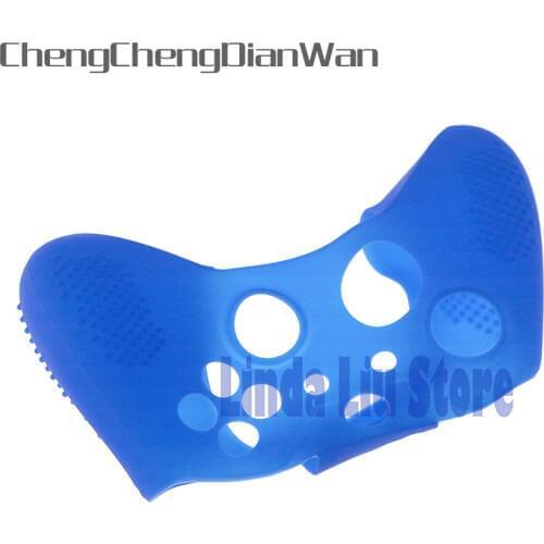 ChengChengDianWan 8pcs 20pcs New Soft Silicone Rubber Protective Skin Case Cover silicone case for XBOX ONE S Controller
