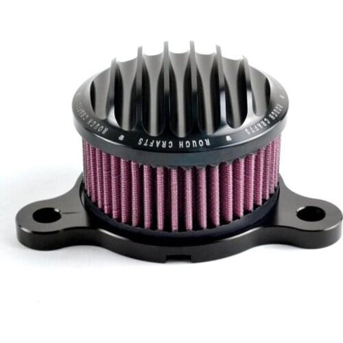 Black Air Filter Motorcycle Intake Air Cleaner System For Harley Sportster XL Iron 883 XL1200 48 72 2004-2014 Filtre a air moto