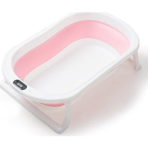 Baby Bathtub Baby Folding Tub Newborn Child Sitting Lying Household Large Size Bath Barrel Childrens Product baby bathtub