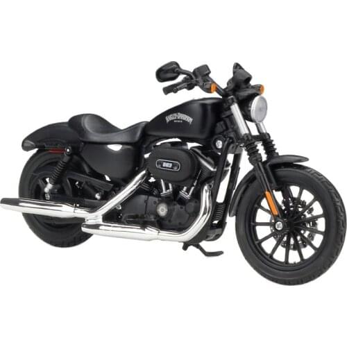 Maisto 1:12 Harley 2014 SPORTSTER IRON 883 Metal Motorcycle Diecast Bike Car Model Toy Collection Mini Moto Gift