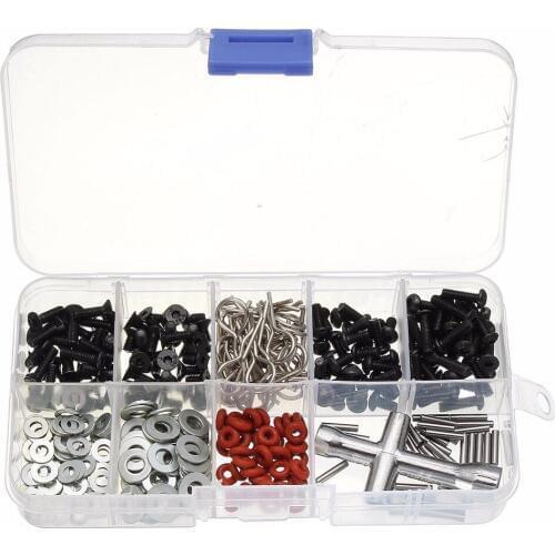 270Pcs/set Screws Wrench Box Kit Repair Tool for 1/10 RC Car HSP DIY Accessories Set