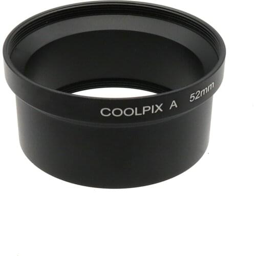 NEW Metal Adapter Tube for Nikon Coolpix A 52mm lenses & filter lens