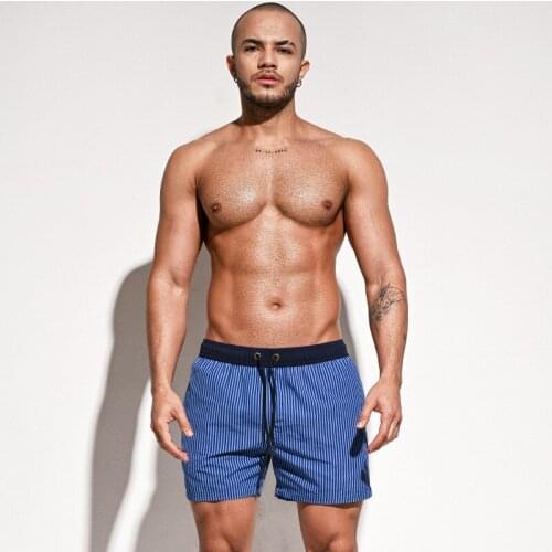 New blue green beach board shorts 2021 men sexy swimwear gym sports swimming pool party shorts men swim trunks bikini swimsuits