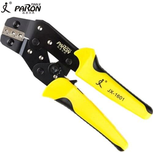 PARON 2.5-6mm 14-10AWG Wire Crimper Photovoltaic Wire Connector Terminals Wire Stripper Crimping Pliers Tools