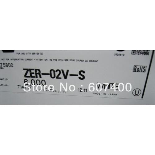 ZER-02V-S CONN RECEPT HOUSING 2POS ZE Connectors terminals housings 100% new and Original parts