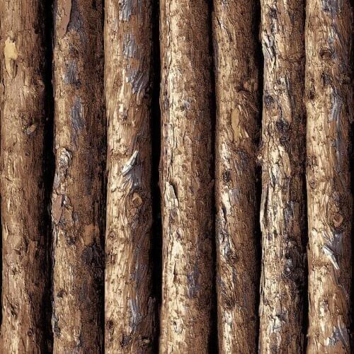 PVC Waterproof Wood Grain Wallpaper Vintage Wood Contact Paper Living Room Bedroom Background Decor Sticker Furniture Wallpaper