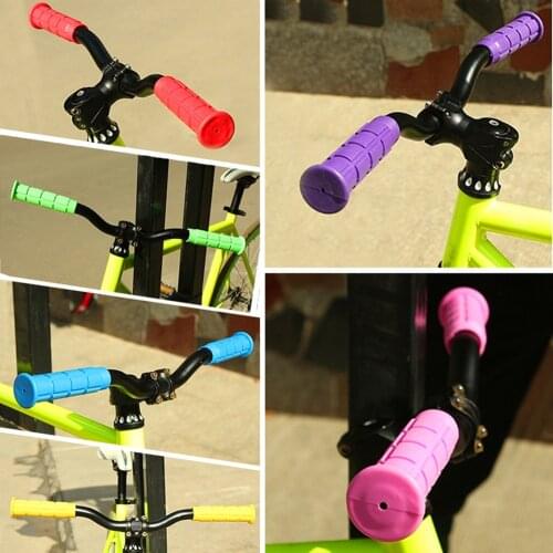 Soft BMX MTB Cycle Mountain Bicycle Bike Handle bar Rubber End Grip