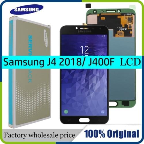 100% Original 5.5'' For SAMSUNG J4 2018 LCD For Samsung Galaxy J4 2018 J400 J400F/DS J400G/DS LCD Display Touch Screen Digitizer