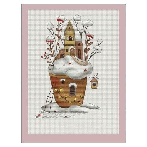 ZZ1494 DIY Homefun Cross Stitch Kit Packages Counted Cross-Stitching Kits New Pattern NOT PRINTED Cross stich Painting Set