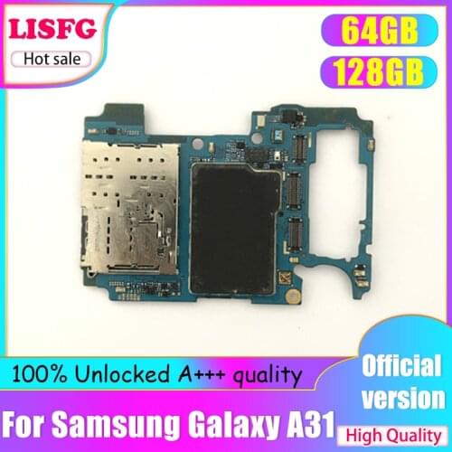 Unlocked For Samsung Galaxy A31 A315F/G/N Motherboard,For Samsung Galaxy A31 A315G/A315N Logic Board Mainboard With Full chip