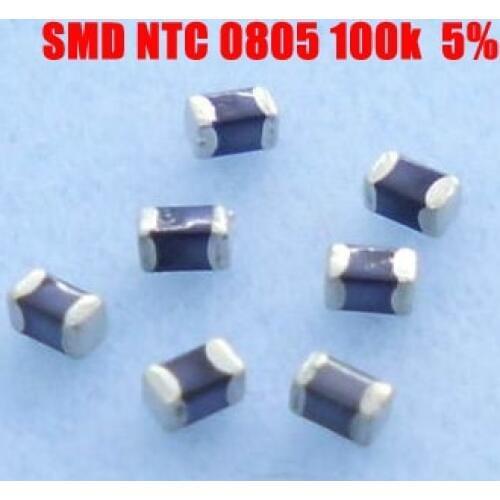 Free shipping 4000pcs/lot B3950 SMD thermistor ntc 0805 100K 5% ntc temperature sensor 100K NTC 3950