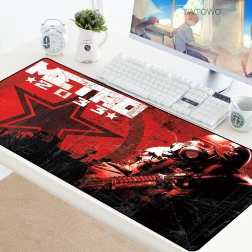 Large Metro 2033 Mousepad Computer Gamer to Laptop Mouse Mats PC Gamer Personality Gaming Mousemat Pad Office Padmouse 70x30cm