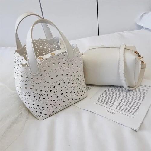DaoMaiSoulmate Women's White Bags