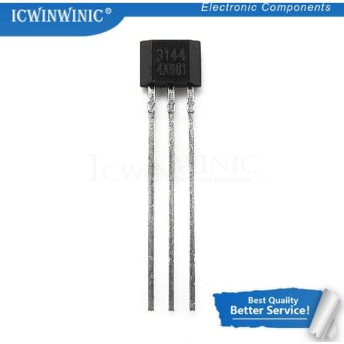 10piece A3144E A3144 TO92 TO-92 3144 Hall Effect Sensor Transistor new original In Stock