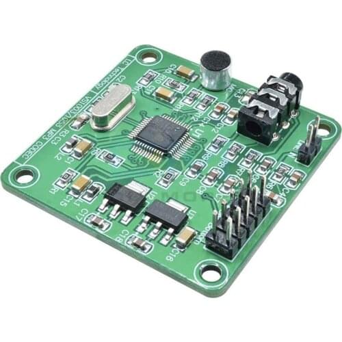 DC 5V VS1053 Audio Module MP3 Player Module Development Board Onboard Recording SPI OGG Encoding Recording Control Signal Filter