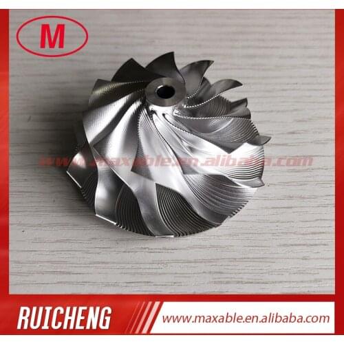 GT15-25 11+0 Blades point milling 50.20/65.00mm 702549-0008HF V1 turbo billet/aluminum 2618 compressor wheel for 702549-0008HF