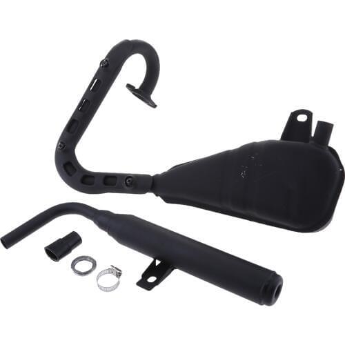 Muffler Exhaust Silencer Pipe Assembly Set for Yamaha PW50 Peewee50 Pit Dirt Bike