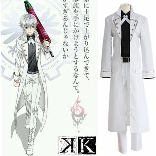 K Project K RETURN OF KINGS Isana Yashiro Cosplay Costume Role Playing Suit Halloween Wear Uniform