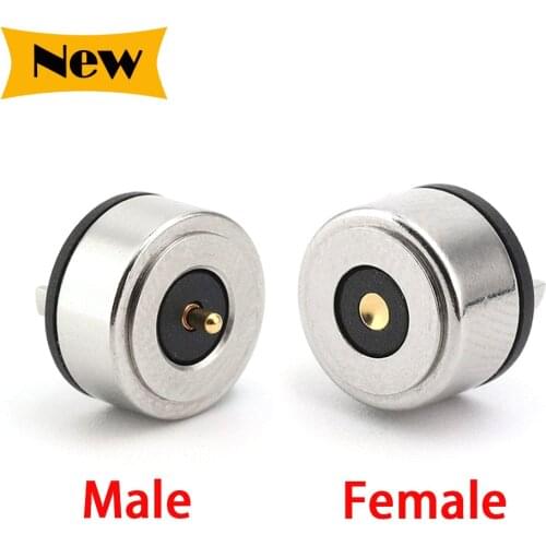 10set Magnet Connector 5A High Current Strong Magnetic LED Power Socket Magnetic DC Smart Water Cup Charging Connector 10mm