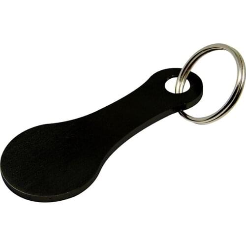 Metal Aluminum Alloy Key Ring Stainless Steel Shopping Trolley Remover Keyring Metal Shopping Trolley Token for Shopping Carts