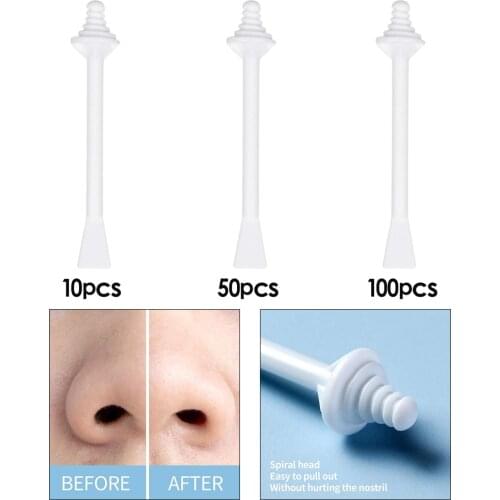 Multi-Use Nose Wax Applicator Sticks Spatulas for Nasal Facial Hair Removal