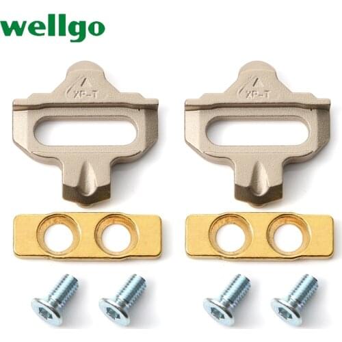 New mtb cleat shoes bicycle pedals cleats set locking plate splint ultralight 65g/set