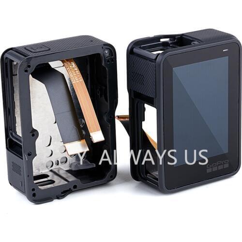 Original for Gopro hero 5 Touch screen with Back Case rear LCD for Gopro 5 Back Housing Touchscreen Repair LCD Display Screen