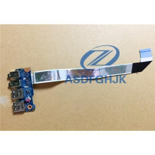 For HP ProBook 450G1 450 G1 455 G1 Audio Jack USB Port Board 48.4YZ42.011 12787-1 100% test ok