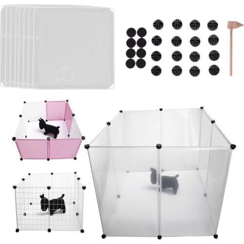 Wire Metal Dog Playpen Cage Fence For Hamster Rabbit Guinea Pig Mice Rat