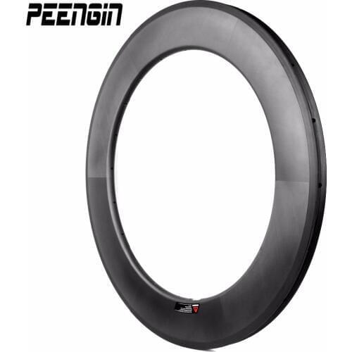 Clearance stocks wheel cheap-carbon-road-bike clincher rim for sale 23mm wide 88mm basalt brake surface UD/3K composite material