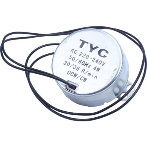 AC 220/240V 30RPM 4W CCW/CW Two Way Controlled Synchronous Motor