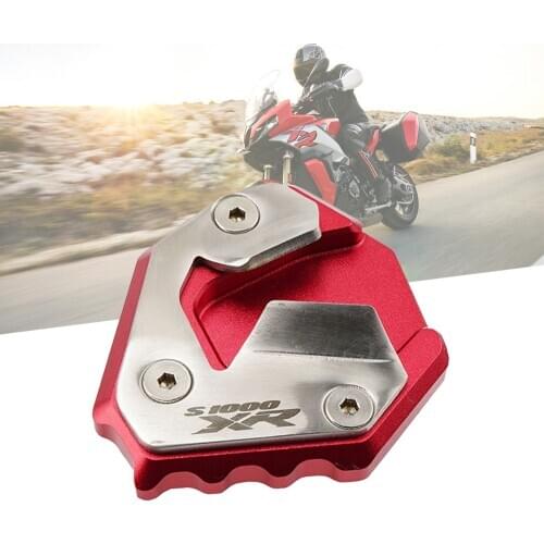 Motorcycle Parking Side Kickstand Stand Extension Foot Side Stand Extension For BMW S1000XR 2014 2015 2016 2017