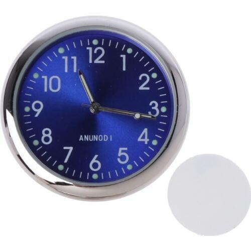 Universal Car Clock Stick-On Electronic Watch Dashboard Noctilucent Decoration For SUV Cars
